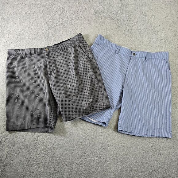 adidas Other - ADIDAS ALL OVER PRINT SHORTS GOLF SZ 38 12" INSEAM ADVISORY & ULTIMATE 365‎